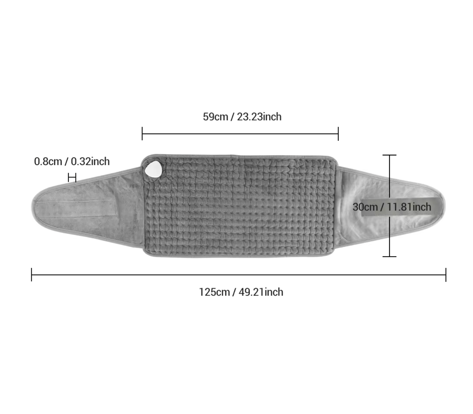 Ceinture dorsale chauffante