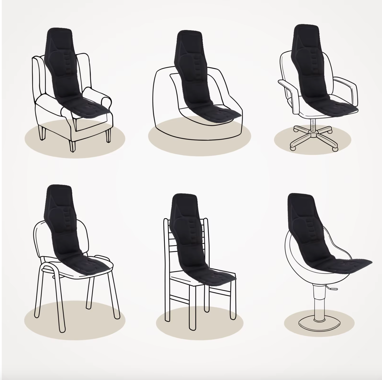 Siège de massage électrique